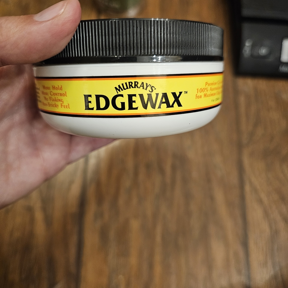 Edgewax Hair Styling Wax - Black and Yellow